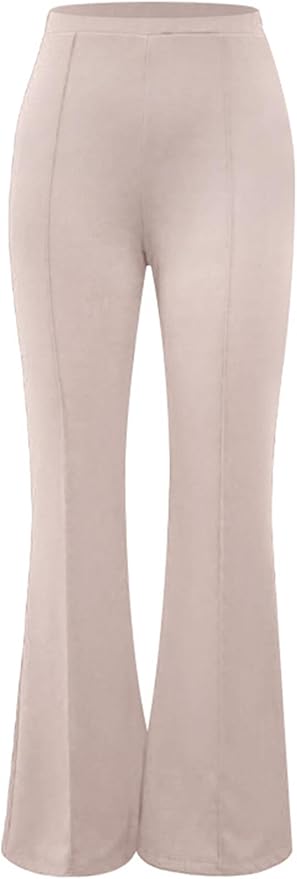 Chic Slim Bell-Bottom Trousers